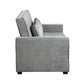 9238GY-3CL - Convertible Studio Sofa with Pull-out Bed
