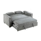 9238GY-3CL - Convertible Studio Sofa with Pull-out Bed