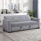 9258 - Convertible Sofa with Hidden Storage, Cup Holders and Charging Ports