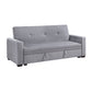 9258 - Convertible Sofa with Hidden Storage, Cup Holders and Charging Ports