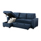 9259*SC - (2)Reversible Sectional with Hidden Storage and Pull-out Bed