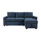 9259*SC - (2)Reversible Sectional with Hidden Storage and Pull-out Bed