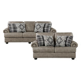 9260MS*2 - 2pc Set: Sofa, Love