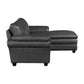 9267GY*22LRC - (2)2-Piece Sectional with Right Chaise