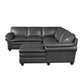 9267GY*42LRC - (4)4-Piece Sectional with Right Chaise