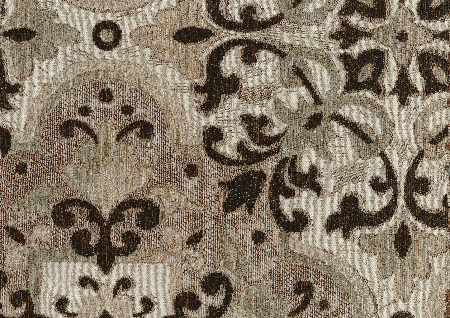 9268BRW*2 - 2pc Set: Sofa, Love