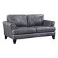 9279BGY*2 - 2pc Set: Sofa, Love
