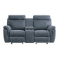 9301BUE*2 - 2pc Set: Sofa, Love