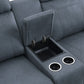 9301BUE*2 - 2pc Set: Sofa, Love