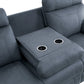 9301BUE*2 - 2pc Set: Sofa, Love