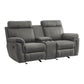 9301GRY*2 - 2pc Set: Sofa, Love