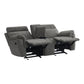 9301GRY*2 - 2pc Set: Sofa, Love