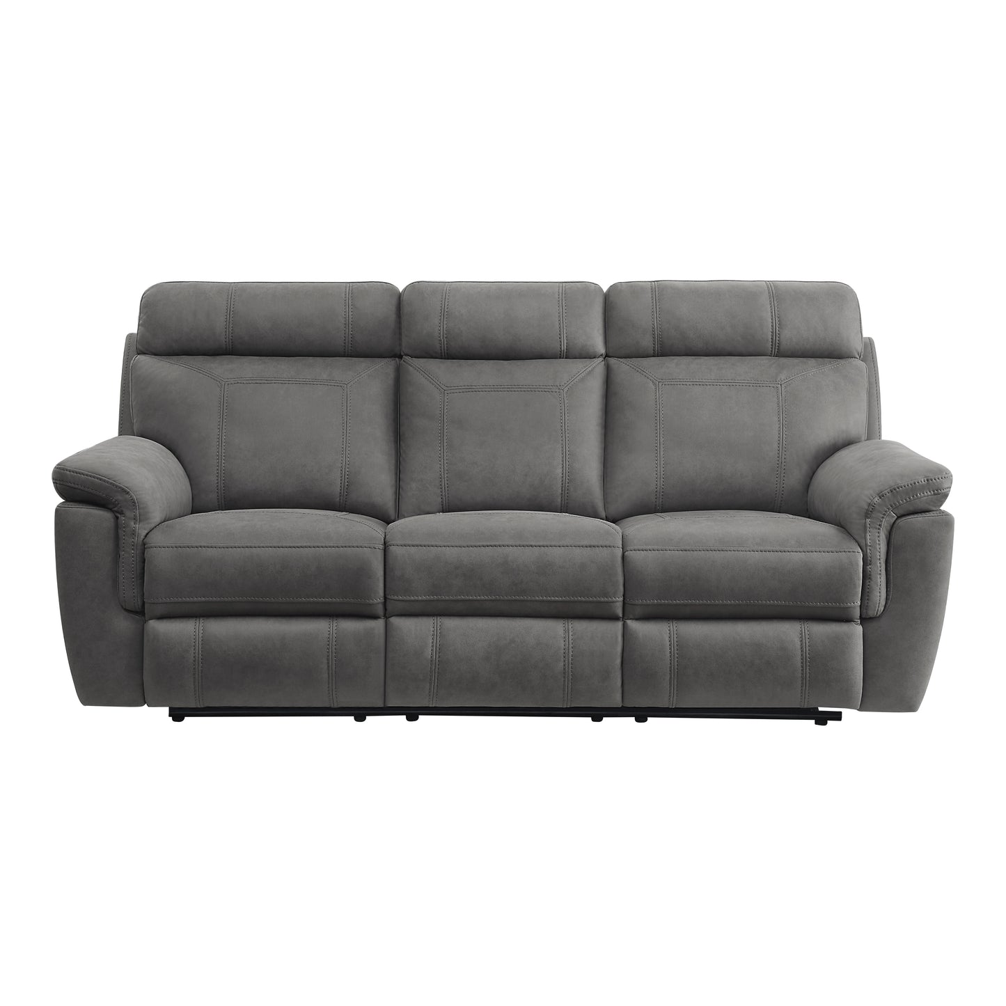 9301GRY*2 - 2pc Set: Sofa, Love