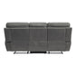 9301GRY*2 - 2pc Set: Sofa, Love