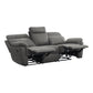 9301GRY*2 - 2pc Set: Sofa, Love