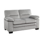 9328GY*2 - 2pc Set: Sofa, Love