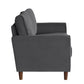 9348GRY-2 - Love Seat