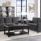 9348GRY-2 - Love Seat