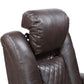 9366DB-1PWH - Power Reclining Chair with Power Headrest, Cup holders and Storage Arms