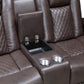 9366DB*2PWH - 2pc Set: Sofa, Love (Power)