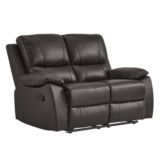 9368BRW-2 - Double Reclining Love Seat