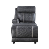 9377GRY-LCPW - (1/6)Power Left Side Reclining Chaise with USB Port