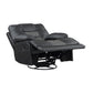 9388GRY-1 - Swivel Glider Reclining Chair