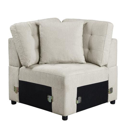 9401BEG-CR - (4/4)Corner Seat