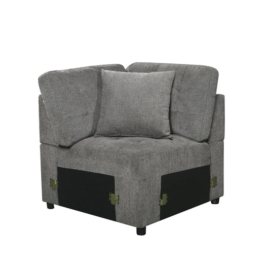 9401GRY-CR - (4/4)Corner Seat