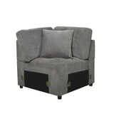 9401GRY-CR - (4/4)Corner Seat