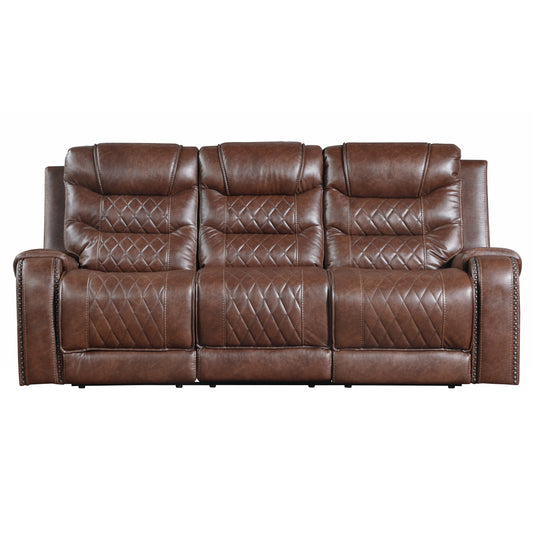 9405BR*2 - 2pc Set: Sofa, Love