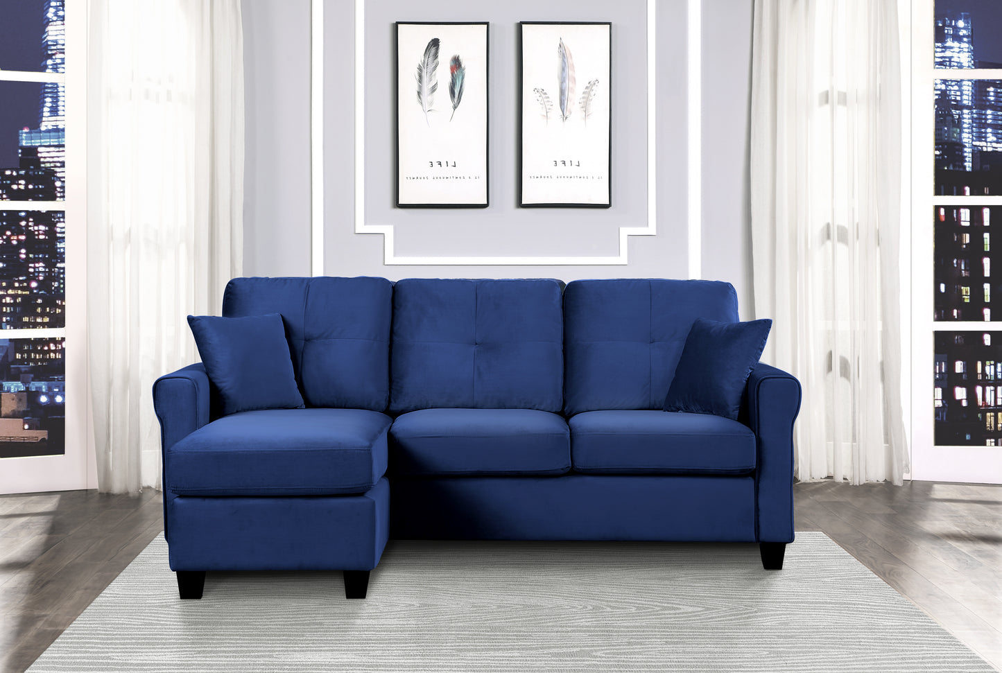 9411NV-3SC - Reversible Sofa Chaise