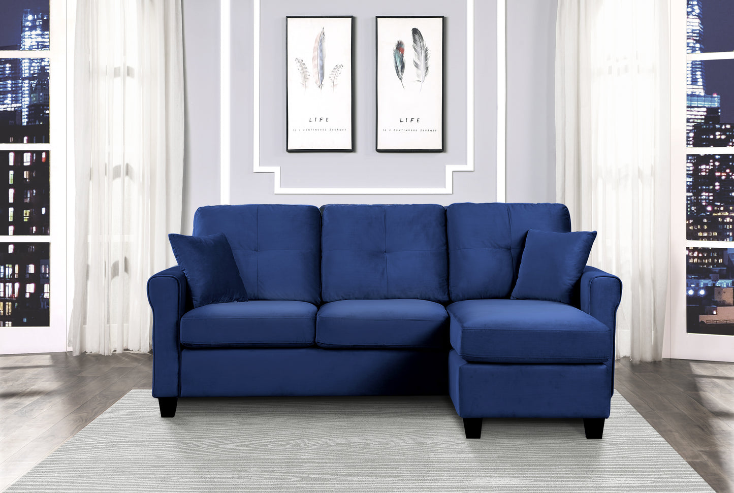 9411NV-3SC - Reversible Sofa Chaise