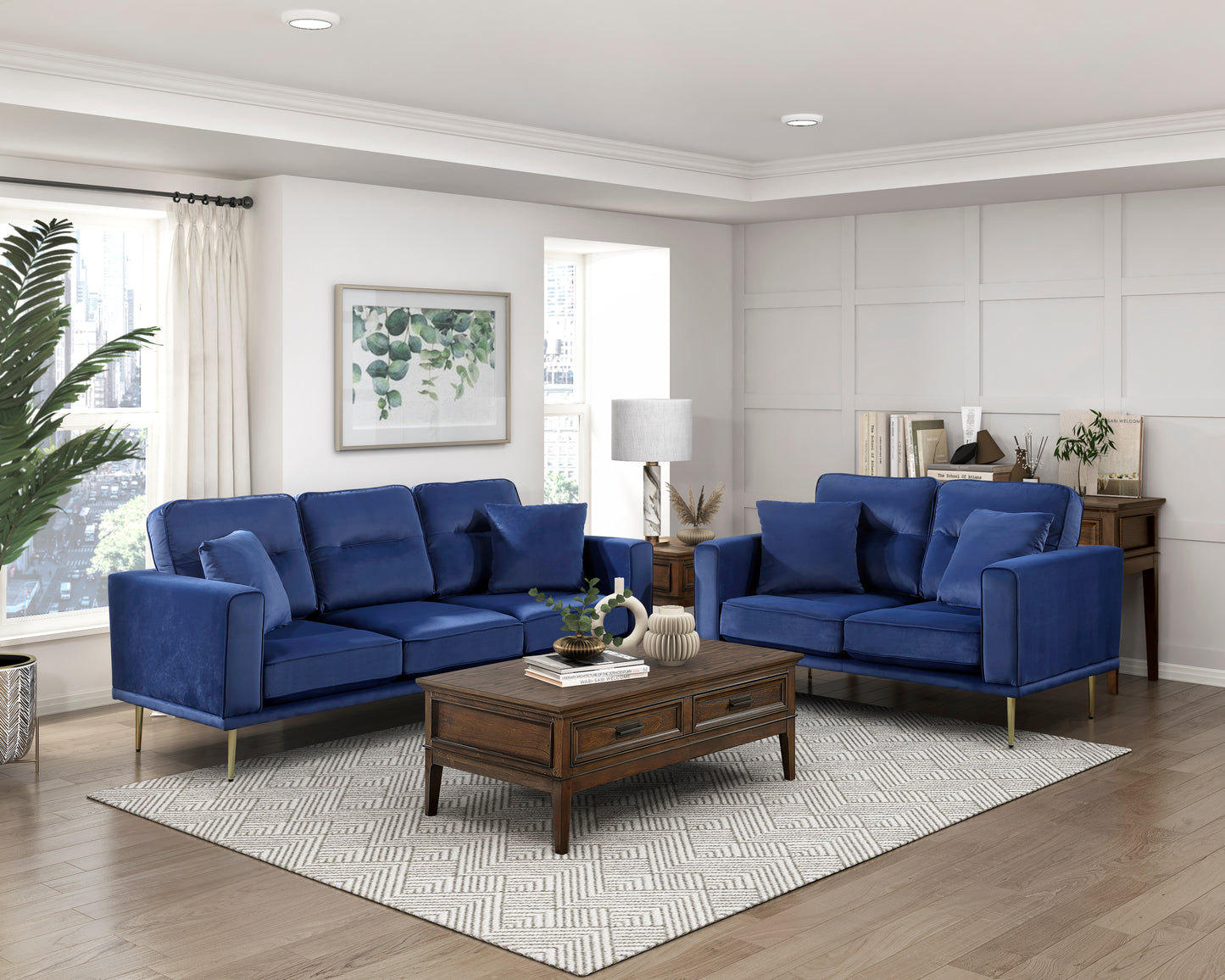 9417BUE-2 - Love Seat