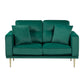 9417GRN*2 - 2pc Set: Sofa, Love