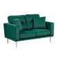 9417GRN*2 - 2pc Set: Sofa, Love