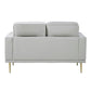 9417GRY*2 - 2pc Set: Sofa, Love