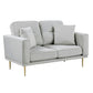 9417GRY*2 - 2pc Set: Sofa, Love
