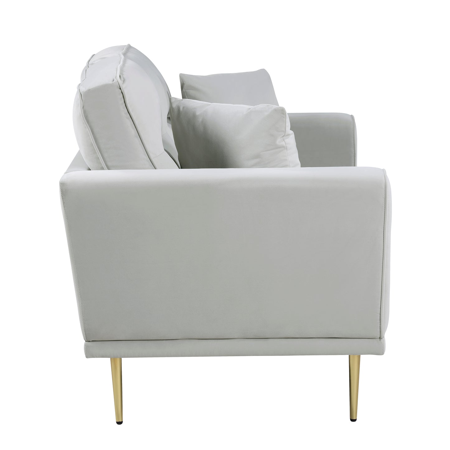 9417GRY*2 - 2pc Set: Sofa, Love