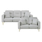 9417GRY*2 - 2pc Set: Sofa, Love