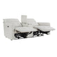 9444HMP-2CNPWH* - (3)Power Double Reclining Love Seat with Center Console and Power Headrests