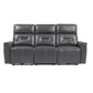 9446GY-3PW - Power Double Reclining Sofa with USB Ports