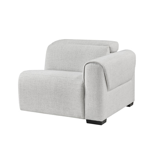 9455CLD-RRPWH - (2/6)Power Right Side Reclining Chair with Power Headrest,  Charging Ports