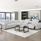 9455CLD*6LRRRPWH - (6)6-Piece Modular Power Reclining Sectional with Power Headrests, Charging Ports