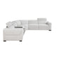 9455CLD*6LRRRPWH - (6)6-Piece Modular Power Reclining Sectional with Power Headrests, Charging Ports
