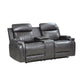 9456DG-2 - Double Reclining Love Seat with Center Console