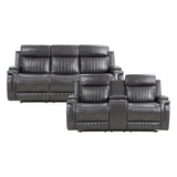 9456DG*2 - 2pc Set: Sofa, Love