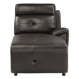 9469DBR-RC - (2/6)Right Side Chaise, Push Back Recliner
