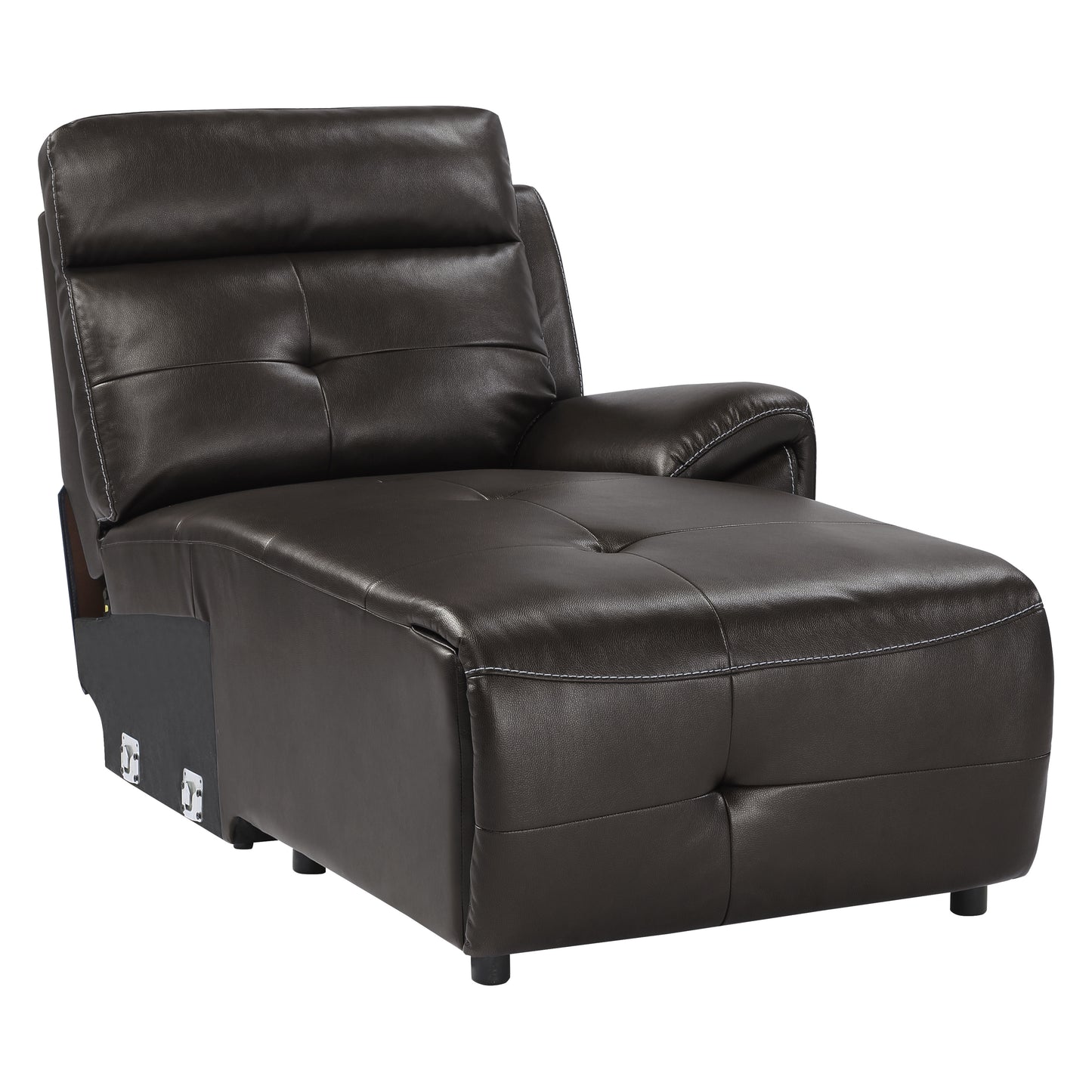 9469DBR-RC - (2/6)Right Side Chaise, Push Back Recliner