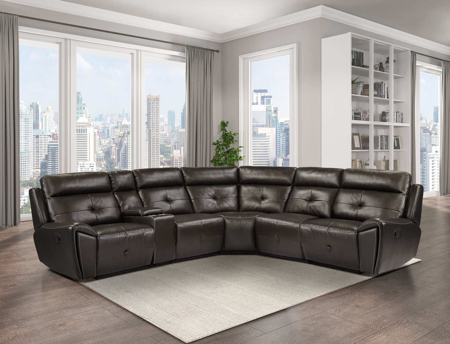 9469DBR-CR - (6/6)Corner Seat